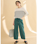 【新色追加/洗濯機可/ウエストゴム/接触冷感/UVケア/6色展開】清涼リラックスパンツ
