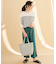 【新色追加/洗濯機可/ウエストゴム/接触冷感/UVケア/6色展開】清涼リラックスパンツ