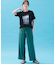 【新色追加/洗濯機可/ウエストゴム/接触冷感/UVケア/6色展開】清涼リラックスパンツ