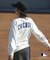 【洗濯機可/UVケア】MLB/メジャーリーグベースボール クルーネックスウェット