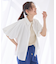【接触冷感/UVカット/抗菌防臭/速乾】エニイファンクション パフスリーブブラウス