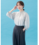 【接触冷感/UVカット/抗菌防臭/速乾】エニイファンクション シャーリングブラウス