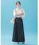 【接触冷感/UVカット/抗菌防臭/速乾】エニイファンクション シャーリングブラウス