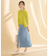 【2SET】ニットツインセット（ノースリーブニット＋カーディガン）