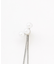 【WEB限定】ロングチェーンパールピアス（両耳用）