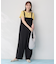 【洗濯機可/接触冷感/UVケア】イージーケアライトストレッチサロペット