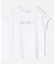 【洗濯機可/接触冷感】グリッタープリントロゴＴシャツ