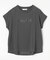 【洗濯機可/接触冷感】グリッタープリントロゴＴシャツ