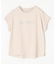 【洗濯機可/接触冷感】グリッタープリントロゴＴシャツ