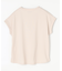 【洗濯機可/接触冷感】グリッタープリントロゴＴシャツ