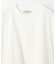 【洗濯機可/UVケア】シルケットスムースドロストＴシャツ