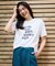 【洗濯機可/UVケア/接触冷感】半袖ロゴＴシャツ