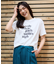 【洗濯機可/UVケア/接触冷感】半袖ロゴＴシャツ