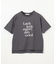 【洗濯機可/UVケア/接触冷感】半袖ロゴＴシャツ