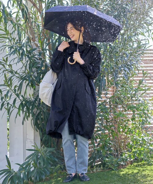 【最終値下げ】新品同様 しいちゃん　折りたたみ傘 晴雨兼用 バンブーハンドル 晴雨兼用】バンブーハンドル折りたたみ傘｜エニィの通販｜&mall