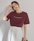 【洗濯機可/接触冷感/UVケア】オーガビッツロゴテールＴシャツ