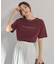 【洗濯機可/接触冷感/UVケア】オーガビッツロゴテールＴシャツ