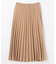 【新色追加/洗濯機可/ウエストゴム】ウーリッシュプリーツスカート