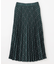 【新色追加/洗濯機可/ウエストゴム】ウーリッシュプリーツスカート