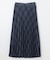 【新色追加/ウエストゴム】ウーリッシュプリーツスカート