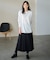 【洗濯機可/UVケア/接触冷感】シャツテールロングスリーブＴシャツ