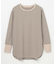 【洗濯機可/UVケア/接触冷感】シャツテールロングスリーブＴシャツ