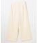 【LEE掲載/6サイズ展開/裏起毛/ウエストゴム】ウォームワイドパンツ