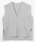 Vネックニットベスト