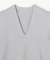 Vネックニットベスト