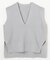 Vネックニットベスト
