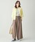 テレコラウンドヘムタンクトップ