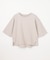 【Sサイズあり】オーガニックコットンスムース5分袖Tシャツ