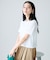 レースショート丈Tシャツ