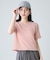レースショート丈Tシャツ