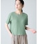 レースショート丈Tシャツ