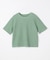 レースショート丈Tシャツ
