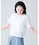 レースショート丈Tシャツ