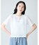 レースショート丈Tシャツ