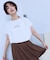 ANYファンクションワイドフレンチスリーブTシャツ