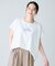 ANYファンクションワイドフレンチスリーブTシャツ