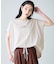 ANYファンクションワイドフレンチスリーブTシャツ