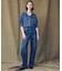 【ANY DENIM】カーブデニムパンツ