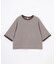 起毛ボーダーリンガーＴシャツ