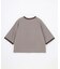起毛ボーダーリンガーＴシャツ