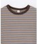起毛ボーダーリンガーＴシャツ