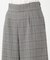 【2WAY】オータムチェック ワイドパンツ