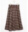 【洗える】アシンメトリーフレア スカート