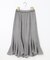 【美人百花7月号掲載】モノトーンエスカルゴ スカート