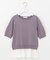 【洗える】シャツテール ニットＴシャツ