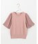 【洗える】バルーンスリーブ ニットＴシャツ